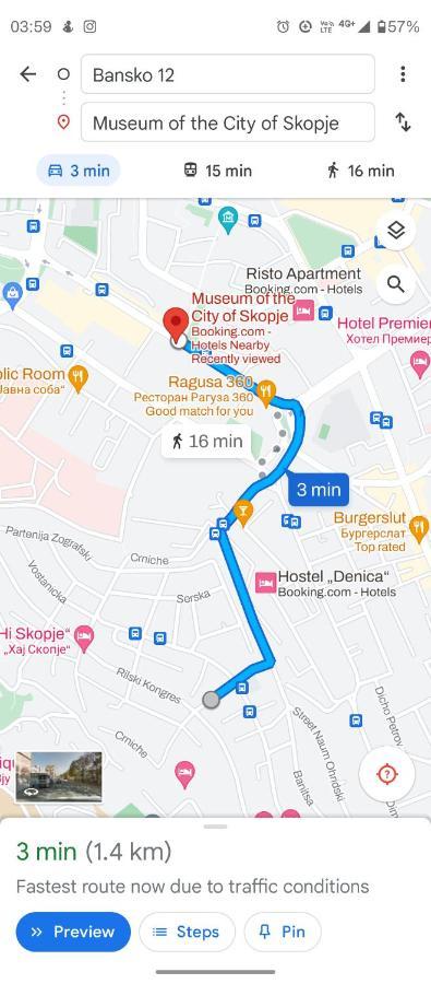 Digital Nomad Comfy Apartment,Foot Mountain Vodno And Millennium Cross,19 Min By Walk To Cener,Free Parking Skopje Exterior photo